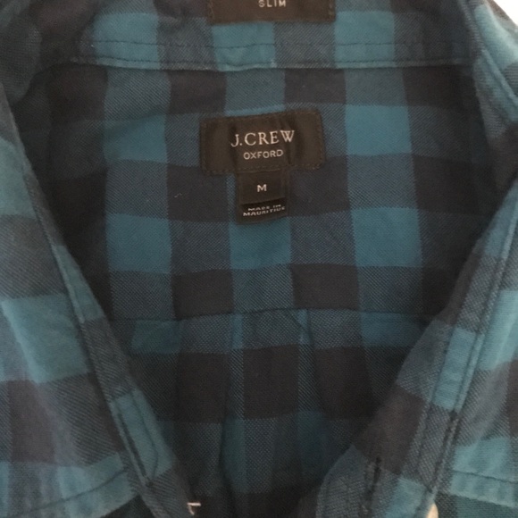 J Crew Checkered Buttondown - Picture 3 of 5